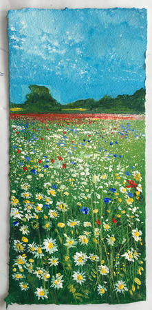 Daisies. Day 96 SOLD