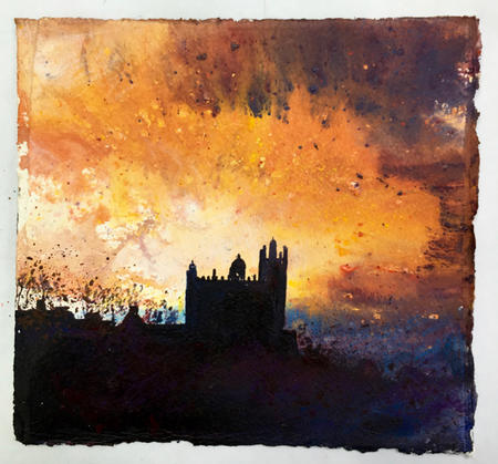 Castle Sunset Day 117 SOLD