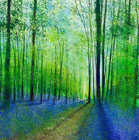Bluebells. Day 124 SOLD