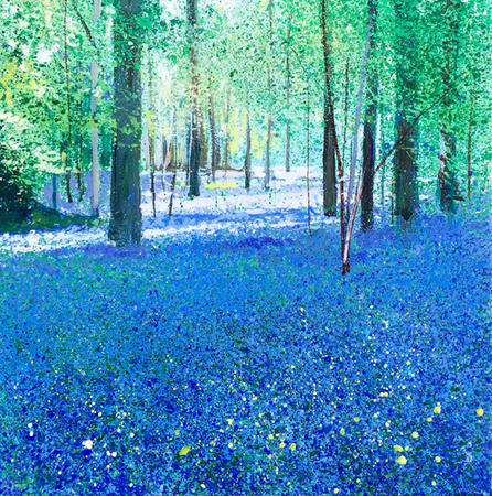 Bluebells. Day135 SOLD