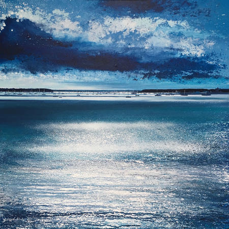 Storm Approaches Poole Harbour Day 177 SOLD