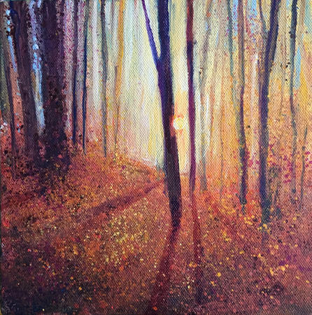 .Autumn sunrise day 261 SOLD