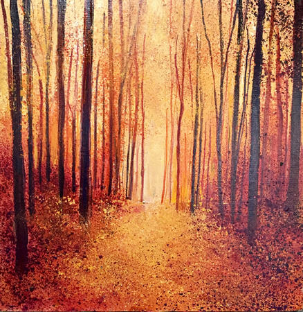 Golden Glow. Day 268 SOLD