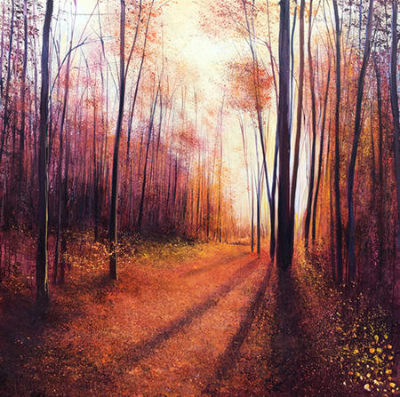 Autumn Shadows. SOLD