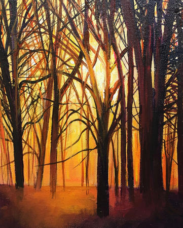 Autumn Sun. Day 280 SOLD