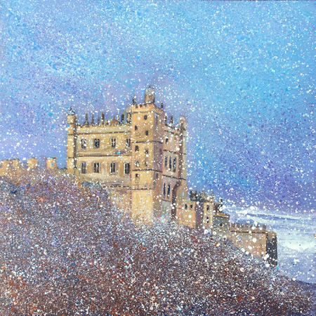 Castle in The Snow. Day 306 SOLD