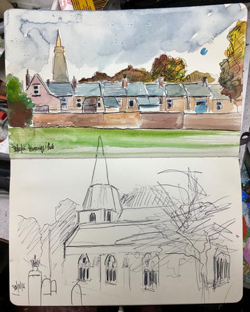 From Hornscroft to Boza Church Day 308 NFS