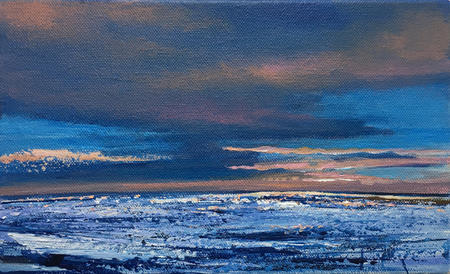 Sun Setting  Day 327 SOLD