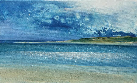 Storm over Hayle Bar