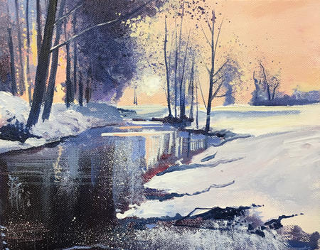 Winter Sun Day 342 SOLD