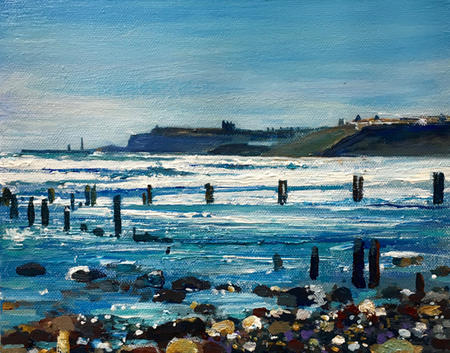 Sandsend Winter. Day 364 SOLD