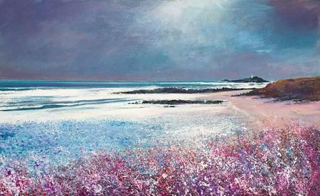 Winter Light Godrevy SOLD
