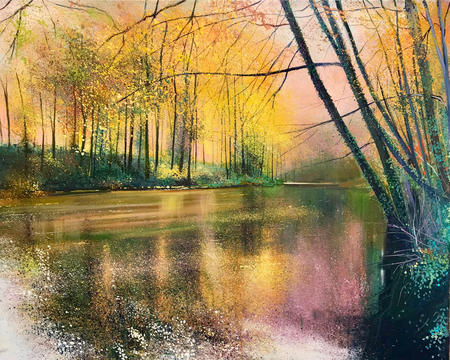 Autumn Pinks, Derwent. SOLD