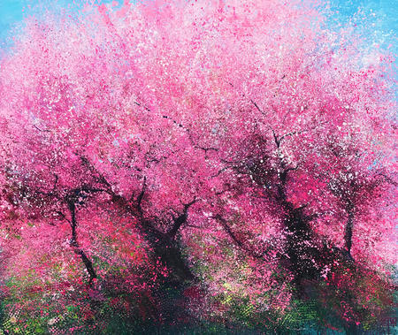 Wow Dad, Look at the Blossom SOLD AIG