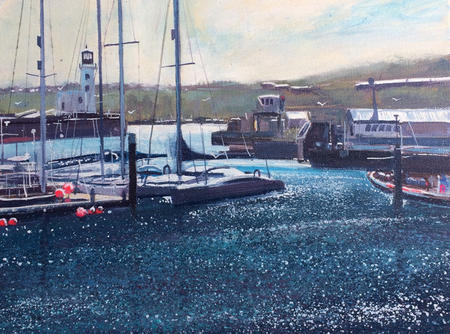 Scarborough harbour £300