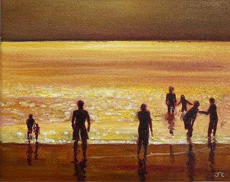 Paddling with Alice SOLD