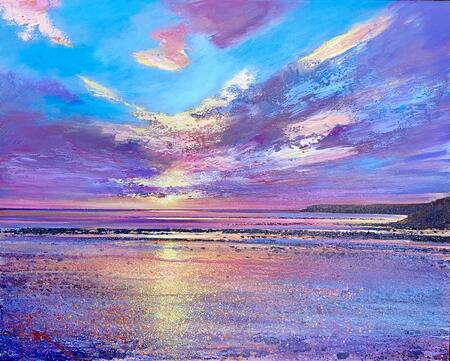 Sun Rising over the North Coast sold