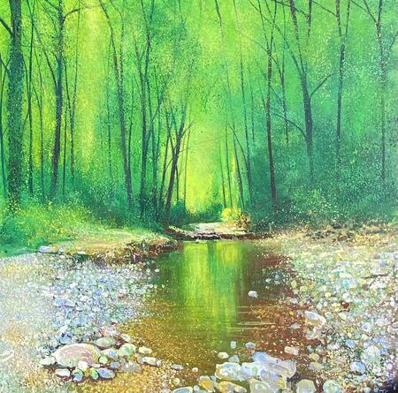 SUMMER LIGHT SHINES THROUGH sold