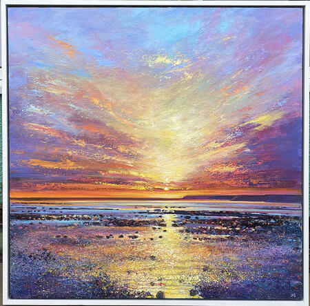 SUN SETTING ISLE OF WHITE sold