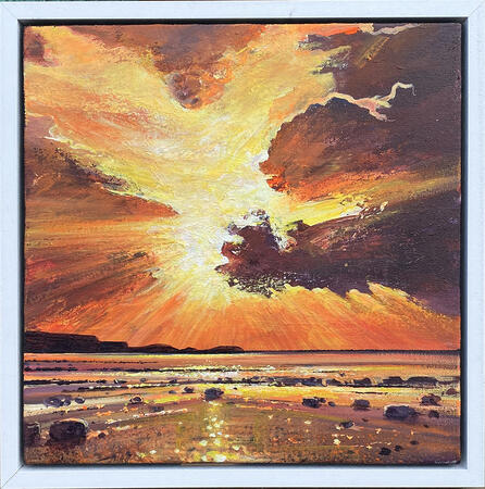 LOW TIDE SALTWICK BAY