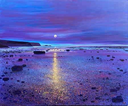 MOONRISE OVER THE BAY