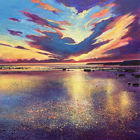 MID SUMMER SUNSET SOLD