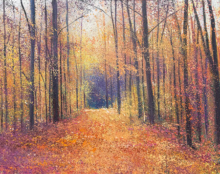 I LOVE KICKING THE LEAVES