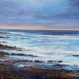 Towards Dunstanburgh Castle  SOLD