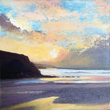 Porthtowan Sunset. Day 17