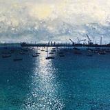 Early Morning sparkle from Custom House Quay. £200