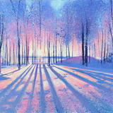 Winter Sunset SOLD