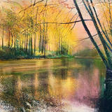Autumn Pinks, Derwent. SOLD