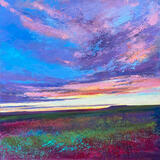 Sun Setting over Stanage SOLD