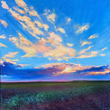 Sun Setting over the Edge SOLD