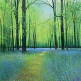 PATH LEADS  THROUGH THE BLUES