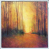 AUTUMN WALK WITH BETTY SOLD