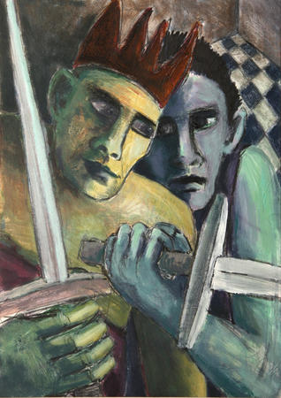 Swordplay in the Hallway