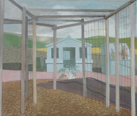 Winter vegetable garden, Hyde Hall