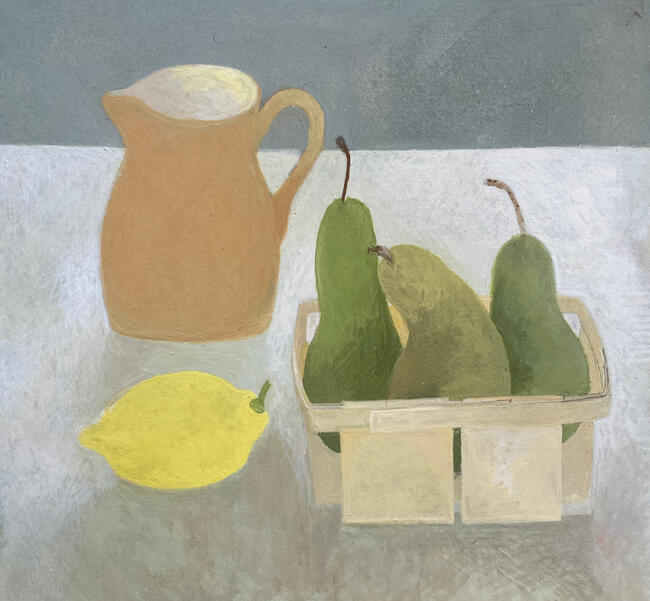 Three pears and a Lemon