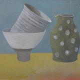 Pots on Yellow