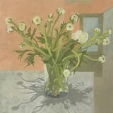 Still life with peonies