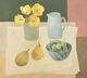 On the table: Poppies Pears and Grapes 