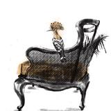 Hoopoe and broken chair