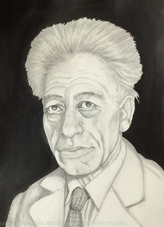 Alberto Giacometti by Margot Stinton
