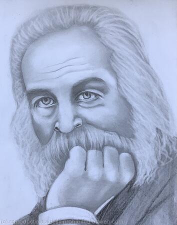 Walt Whitman by Margot Stinton