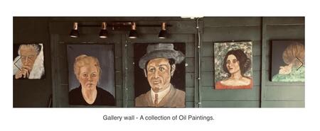 Inside the Studio - Gallery Wall