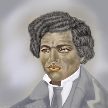 Frederick Douglass. Limited Edition of 1