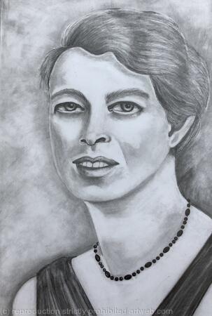 Eleanor Roosevelt by Margot Stinton