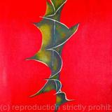 Holly Leaf, with Red