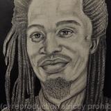 Benjamin Zephaniah by Margot Stinton